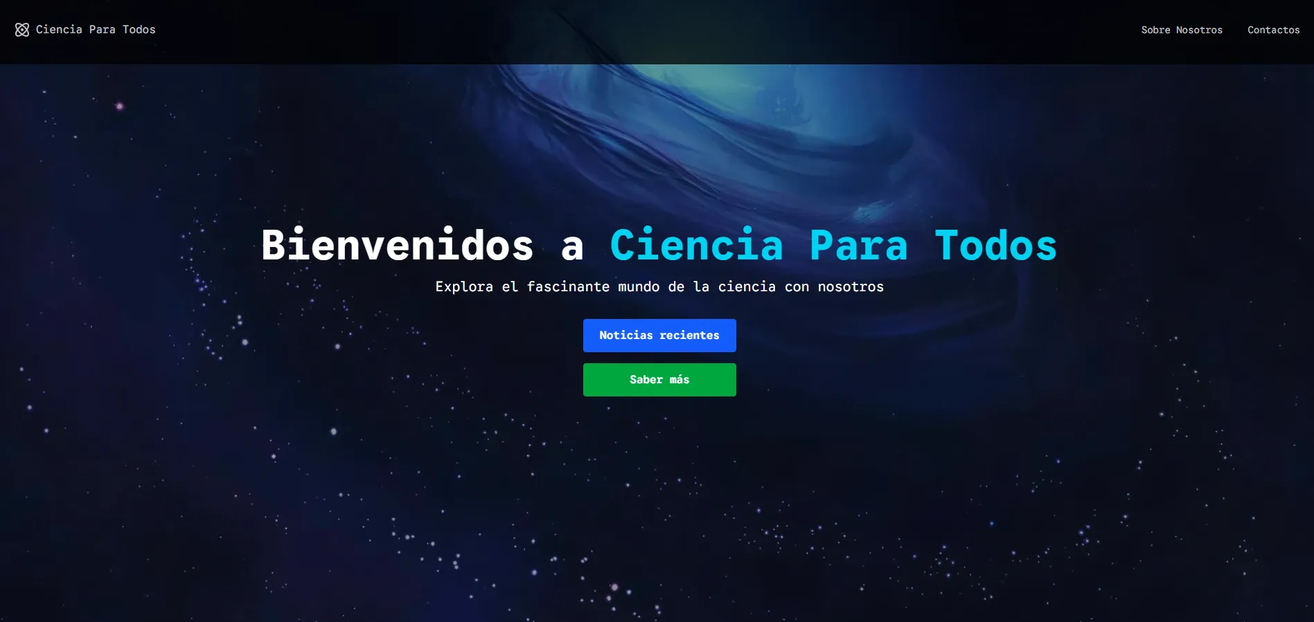 Web Ciencia para todos
